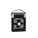 Casaquin Ac Mini Cooler Fan for Room Cooling, Portable USB, 3-Mode with LED Light, Humidity Control, Aroma Diffuser Function, 3 Spray Modes for Office,Home,Dorm,Travel (Single Mini Cooler)