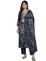Varanga Women's Silk Blend Kurta Set