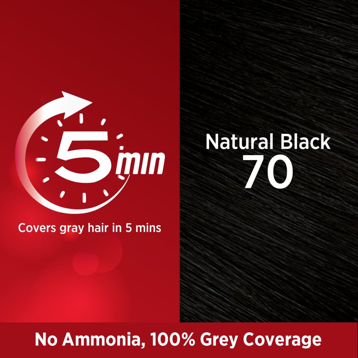 Revlon Top Speed Hair Color for Women Natural Black | Ginseng Root Extract and Mother of Pearl | 100% Grey Coverage in 5 Minutes | Ammonia Free, Easy Application and Intense Conditioning - Image 5