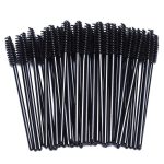BTYMS 100 pcs Disposable Eyelash Mascara Applicator Wand Brush