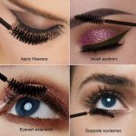 Myynti 50 Mascara Wand Spoolies and Lip Brushes, Lipstick Lipgloss Applicator for Eyebrow Eyelash Extension Makeup Kits Black - Image 5