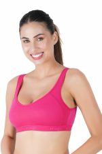B-SOFT (MSB-204 Premium Seamless Non-Padded Wire Free Slip On Sports Bra Low Impact Workout & Activewear Sports Bra for Women - Image 7