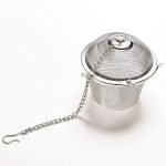 Decorcrafts Stainless Steel Teapot Green Tea Fliter Coffee Mesh Ball Infuser (Basket Shaped) - Image 3