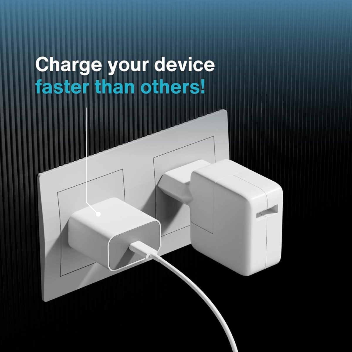 AILKIN 20W Original Fast Charger with Usb C to Lightning Cable (MFi-Certified, 2 Years Extended Warranty) Compatible with iPhone 14/14Plus/14Pro/14Pro max 13/13Pro/13Pro max 12/12Pro/12/11/X/Xr Series - Image 7