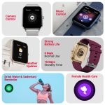 Fire-Boltt Ninja Call Pro Plus Smart Watch 1.83 inch with Bluetooth Calling, AI Voice Assistance, 100 Sports Modes IP67 Rating, 240 * 280 Pixel High Resolution (Starlight) - Image 10