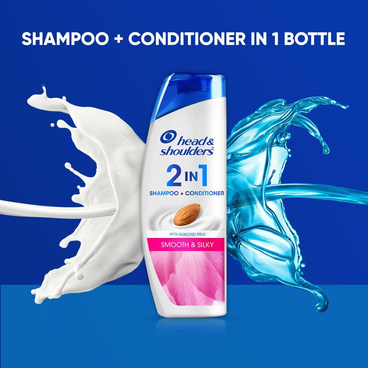 Head & Shoulders , Anti Dandruff Shampoo + Conditioner, Smooth & Silky, 180 ML - Image 7
