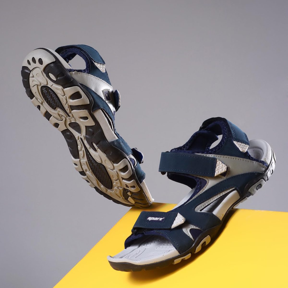 Sparx mens SS 453 | Latest, Daily Use, Stylish Floaters | Grey Sport Sandal - 7 UK (SS 453) - Image 2
