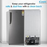 Candy 190 L Direct Cool Single Door 5 Star Energy Efficient Refrigerator with Toughened glass shelve - Image 8