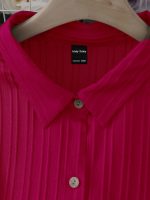Sheetal Associates Polyester Solid Button Front Shirt Dress for Women || Roll Tab Sleeve & Collared Neck Flared Dress || Office || Summer Short Dresses for Women - Image 3