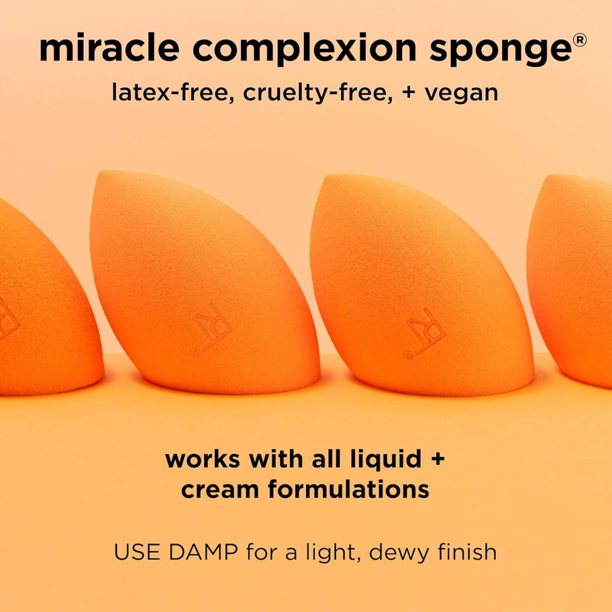 Real Techniques Miracle Beauty Blender Sponge Set with Makeup Brush Cleaner - Image 10