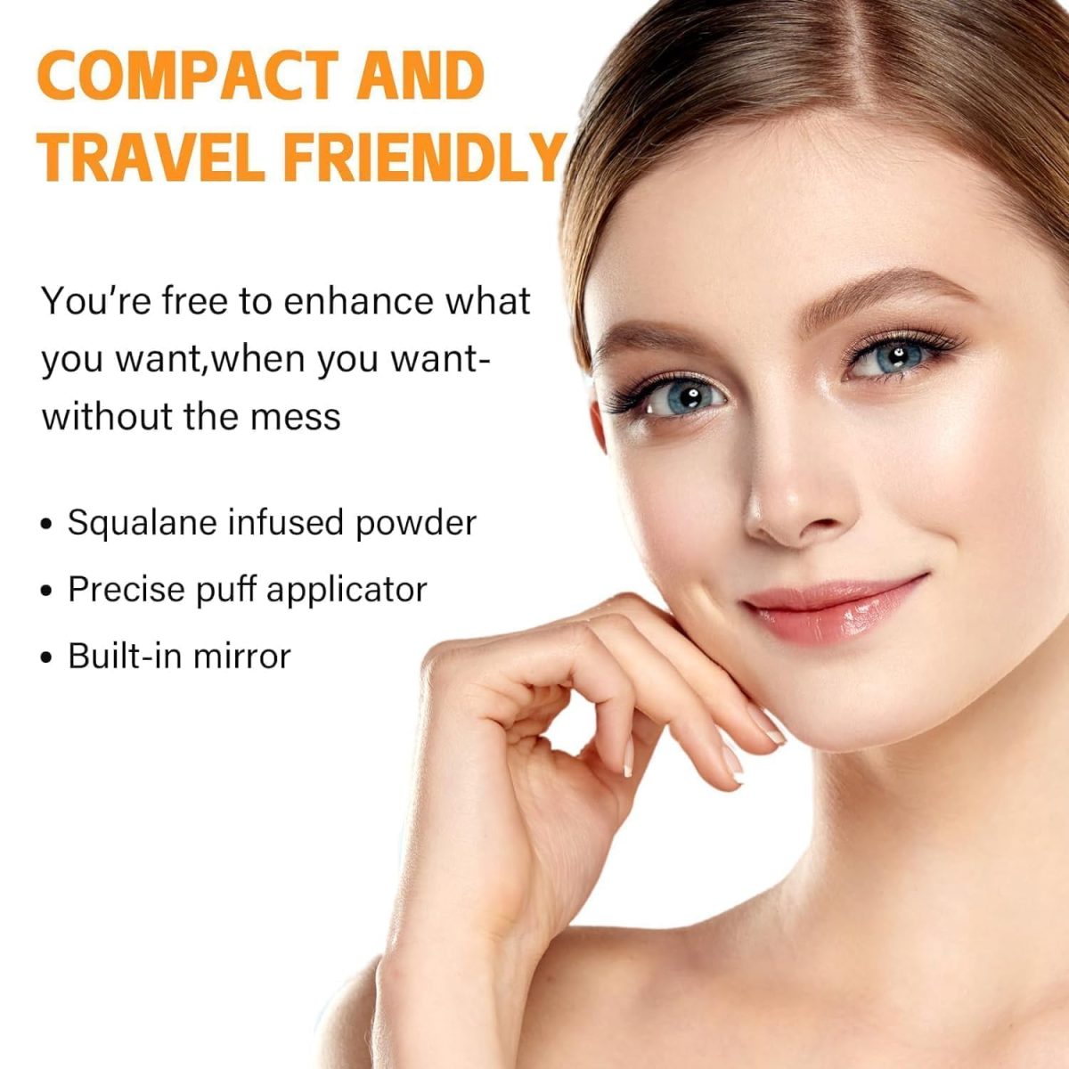 Natural Hairline Powder, Hair Shading Sponge Pen, Hairline Shadow Powder Stick, Quick Root Touch-Up Eyebrow Stamp Root Cover Up Eyebrow Stamp Root Cover Up Eyebrow Stamp Root Cover Up Root Touchup Hairline (POWERFULL MODEL) (Black) - Image 5