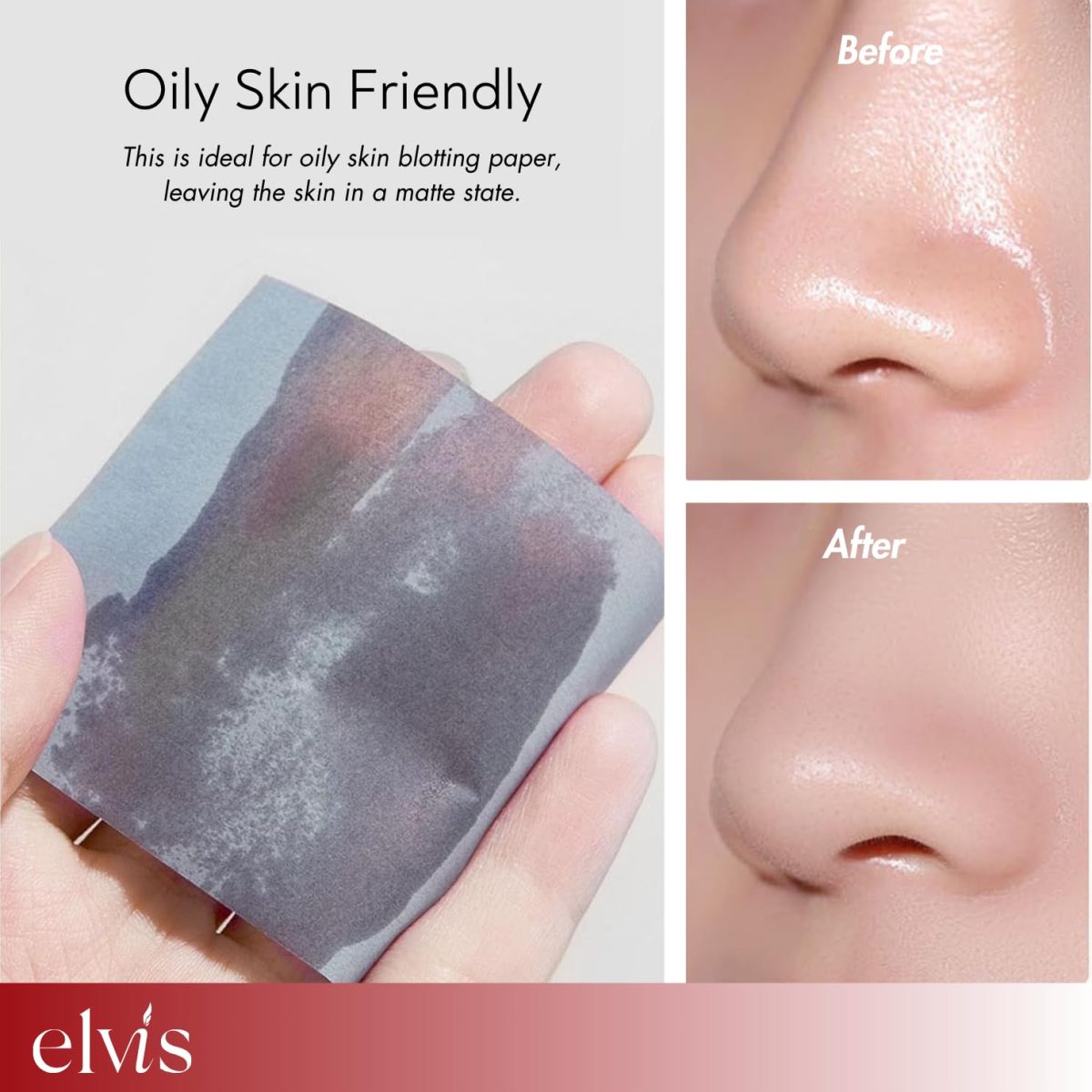 Elvis Face Blotting Papers | 100 Sheets | Pocket Oil Control for Makeup Lovers & Oily Skin - Image 3