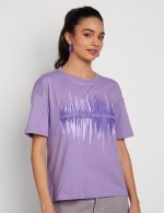 Amazon Brand - Symbol Women's Cotton Stretch Oversized Fit Round Neck Half Sleeve T-Shirt (Pack of 2 | Available in Plus Size) - Image 2