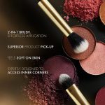 Lakme Absolute Makeup Master Tools - Dual Ended Eyeshadow Brush - Image 4