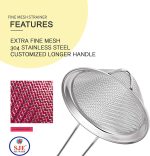 Sjeware Stainless Steel Tea Strainer, Chalani, 8 cm, Medium - Image 5
