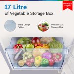Bosch 187 L, 3 Star, Single Door Refrigerator with Industry's largest vegetable box* & largest Beverage space (CST18W33NI, Feather Wine) | 18 Hour Cooling Retention, 2.5x Faster Cooling - Image 6