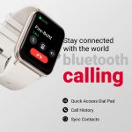 Fire-Boltt Ninja Call Pro Plus Smart Watch 1.83 inch with Bluetooth Calling, AI Voice Assistance, 100 Sports Modes IP67 Rating, 240 * 280 Pixel High Resolution (Starlight) - Image 4