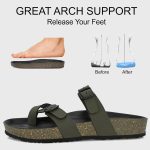 Centrino Men's Cushion Sliders/Slippers | PU Padding on the Footbed | Bounce Back Technology | Comfortable & LightWeight | Waterproof & Everyday Flip Flops for Gents (7312) - Image 2