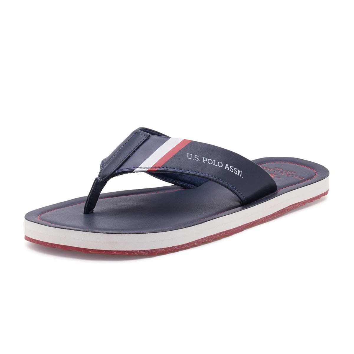 USPA| PATT NAVY| Stylish slider Slippers for Man - Image 4
