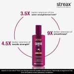 Streax Professional Canvoline Shampoo, Sulphate Free Shampoo for Women, Keratin Shampoo, For Straightened hair Post care, With Kera-Change Complex, Sulphate & Paraben Free Shampoo, 300 ml - Image 4