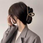PACTIV 4pcs Large Claw Clips For Thick Hair, Wide-open Large Hair Clips Nonslip Ponytail Holder Hair Clips Hair Accessories For Women Girls,Feal Free With Latest Clip - Image 5
