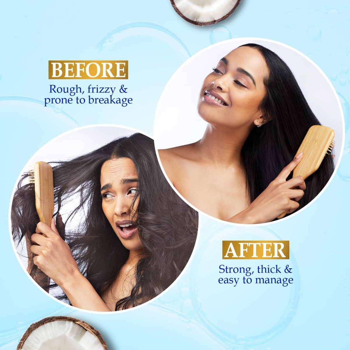 Parachute Advansed Gold Keratin Coconut Hair Oil | Thick & Smooth Hair| No Paraben or Silicone | 300ml - Image 5