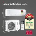 Hitachi 1 Ton Class 5 Star, ice Clean, Xpandable+, Inverter Split AC (100% Copper, Dust Filter, 5400FXL RAS.G512PCAIBFE, White) - Image 2