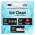 Hitachi 1 Ton Class 5 Star, ice Clean, Xpandable+, Inverter Split AC (100% Copper, Dust Filter, 5400FXL RAS.G512PCAIBFE, White) - Image 3