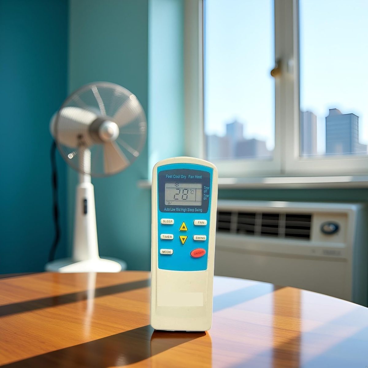 Emrse Air Conditioner Remote Compatible for Kelvinator AC Split/Window AC87 (Exactly Same Remote Will Only Work) - Image 4