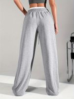 dockstreet Women's/Unisex ONESOPEN Bottom Drawstring Pure Cotton Stretchable Baggy Jogger Pants - Image 4