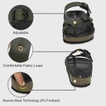 Centrino Men's Cushion Sliders/Slippers | PU Padding on the Footbed | Bounce Back Technology | Comfortable & LightWeight | Waterproof & Everyday Flip Flops for Gents (7312) - Image 5