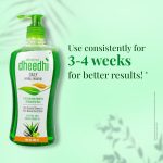 Dhathri Dheedhi Daily Herbal Shampoo to Reduce Dandruff & Promote Hair Growth, Ayurvedic Shampoo to Restore Hair Shine & Strength (400ml) - Image 4