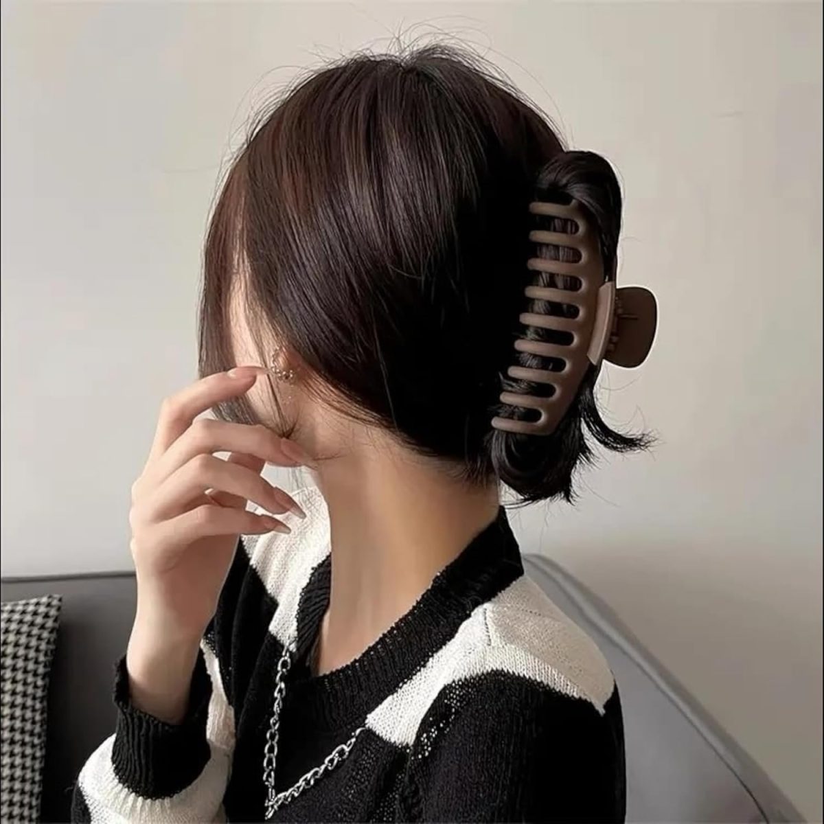 PACTIV 4pcs Large Claw Clips For Thick Hair, Wide-open Large Hair Clips Nonslip Ponytail Holder Hair Clips Hair Accessories For Women Girls,Feal Free With Latest Clip - Image 7