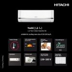 Hitachi 1.5 Ton 5 Star ice Clean Xpandable Plus Inverter Split AC (100% Copper, Dust Filter, Yoshi 5400FXL, R32-RAS.G518PCBISF, Dual Platinum) - Image 2