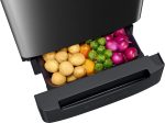 Samsung 215 L, 3 Star, Digital Inverter, Direct-Cool Single Door Refrigerator (RR23D2H23BX/HL, Luxe Black, Base Stand Drawer) - Image 7