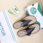 DOCTOR EXTRA SOFT Women's Flat Memory Foam Slippers/Flip-Flops Fashion Stylish Casual Comfortable Diabetic Orthopedic Lightweight Synthetic Slip-On Sandals With Adjustable Buckle For Girls D-609 - Image 3