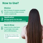 Aravi Organic Rosemary Essential Oil for Hair Growth, Quick Hair Growth for Women and Men - 100% Pure Rosemary Leaves Oil - 15 ml - Image 3