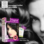 Vegetal Bio Hair Colour Soft Black | 150g | Achieve Natural, Ammonia-Free Hair Color | PPD-Free, 100% Herbal Certified Organic for Men and Women | UV Protection and Luster Maintenance | Complete Kit - Image 2