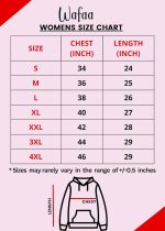 Wafaa Women's Cotton Plain Hooded Neck Full Zipper Sweatshirt Hoodies with Kangaroo Pocket - Image 4