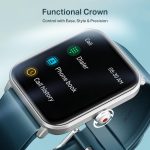 boAt Wave Call 2 with 1.83” HD Display, Advanced BT Calling, Functional Crown, Cloud & Custom Watch Faces, Multiple Sports Modes, IP67, HR, Sleep & SPO₂ Monitor Smart Watch(Cool Blue) - Image 3