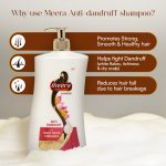 Meera Anti-Dandruff Shampoo with Small Onion & Fenugreek | Fights Dandruff | For Men & Women | Paraben-Free, Nourishing & Revitalizing Hair Care (1 Litre) - Image 4