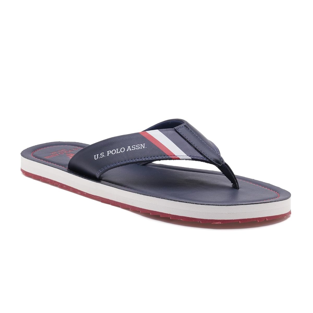 USPA| PATT NAVY| Stylish slider Slippers for Man