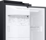 Samsung 633 L, 3 Star, Frost Free, Double Door, Convertible 5-in-1 Digital Inverter, Side By Side Refrigerator with AI, WiFi & Water & Ice Dispenser (RS78CG8543B1HL, Black Matte) - Image 5