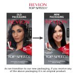 Revlon Top Speed Hair Color for Women Natural Black | Ginseng Root Extract and Mother of Pearl | 100% Grey Coverage in 5 Minutes | Ammonia Free, Easy Application and Intense Conditioning - Image 9