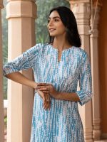 FIORRA Women's Cotton Straight Kurta Set - Image 5