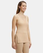 Jockey 2500 Women's Super Combed Cotton Rich Slim Fit Thermal Tank Top with Stay Warm Technology - Image 2