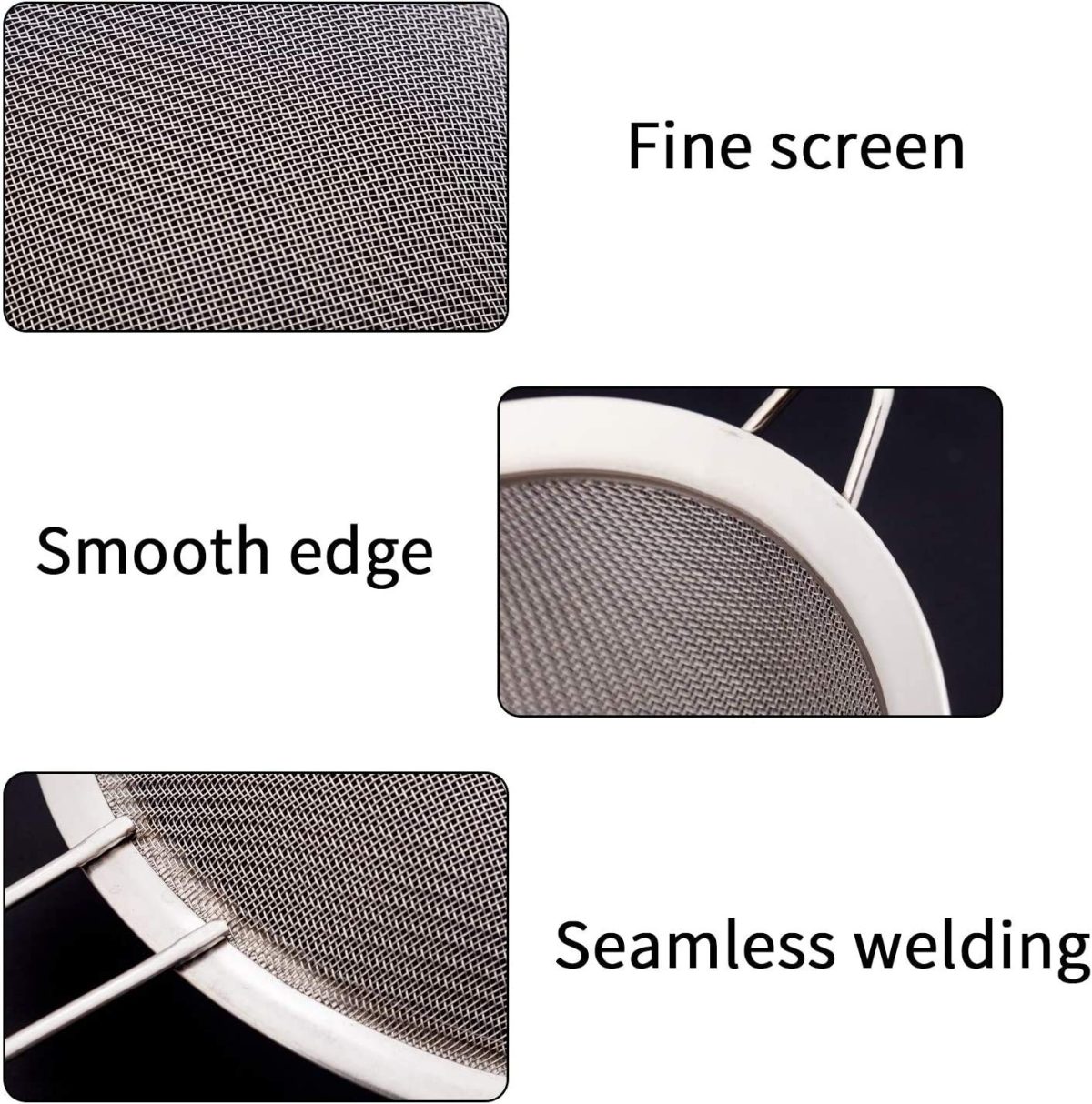Sjeware Stainless Steel Tea Strainer, Chalani, 8 cm, Medium - Image 6