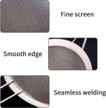 Sjeware Stainless Steel Tea Strainer, Chalani, 8 cm, Medium - Image 6