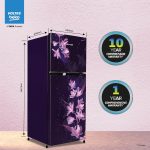 Voltas Beko ‘A TATA Product’ 228 L 2 star Frost free Refrigerator with two separate cooling system (RFF265D/W0NPR0I0000GO, Nightangel Purple) - Image 5