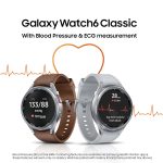Samsung Galaxy Watch6 Classic LTE (43mm, Black, Compatible with Android only) | Introducing BP & ECG Features - Image 4